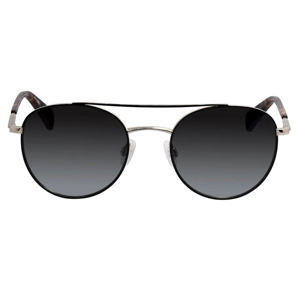 Round Sunglasses Silver Frame Aviator Style Fashion Shades‎ Classic Retro Trendy